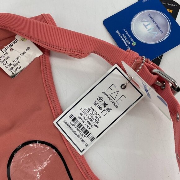 FAE NWT coral buckle bikini  top and bottom new - Picture 8 of 14